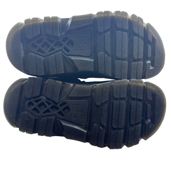 Dr. Martens Zebzag Suede Slingback Platform Mules Unisex W 7/ M 6 - Picture 7 of 11